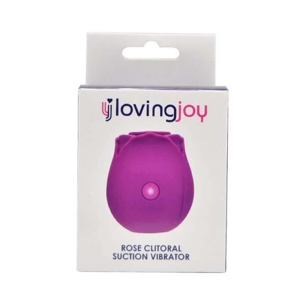 Loving Joy Rose Toy Clitoral Suction Vibrator Purple - Image 7