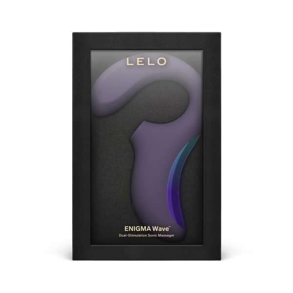 LELO Enigma Wave Dual Stimulation Sonic Massager Cyber Purple - Image 4